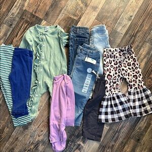 Baby girl lot. Most 12-18 mo. A couple of 2T